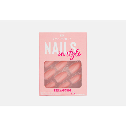 Накладные ногти nails in style 14 Essence, nails in style 12шт