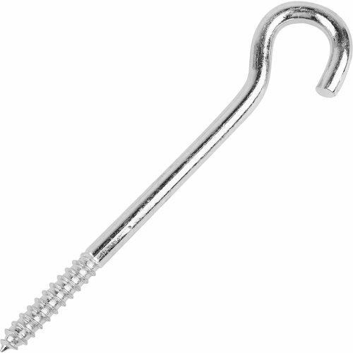Шуруп-крюк 8x100 мм сталь оцинкованная 180₽