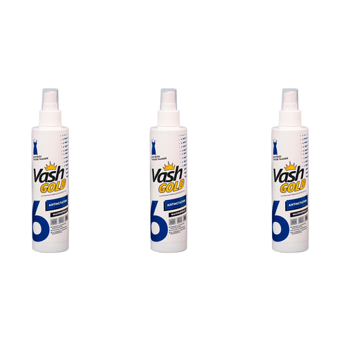 Антистатик для всех видов тканей Vash Gold Waterspray 200 мл 3 шт 1577₽