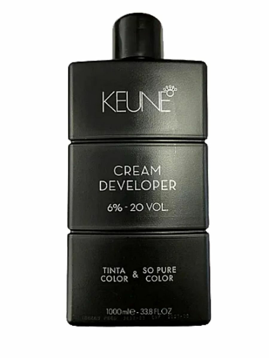 KEUNE Tinta Developer 20 vol - Окислитель для краски Тинта 6 % - 1000 мл