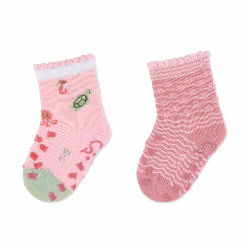 Носки Sterntaler размер 21/22, розовый белье и колготки sterntaler носки с abs для ползанья 8112020 2 пары