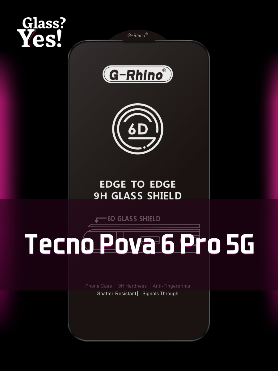 Защитное стекло для Tecno Pova 6 Pro 5G