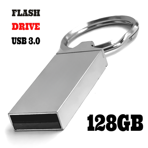 Водонепроницаемая флешка 128Гб / Металлическая flash drive recovery personal