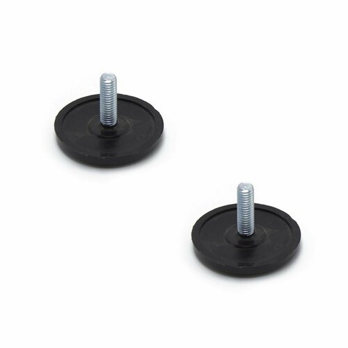 Опора / ножка с наружным д. 50 мм и винтом М8 (комплект 2 шт.)