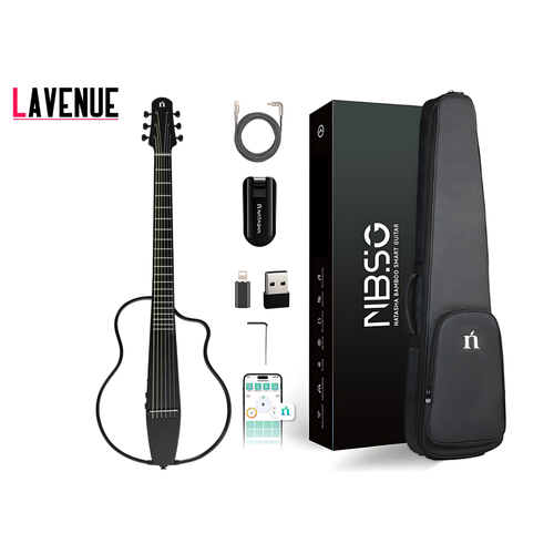 Беспроводная смарт гитара LAVENUE NBSG Steel Black (Natasha)