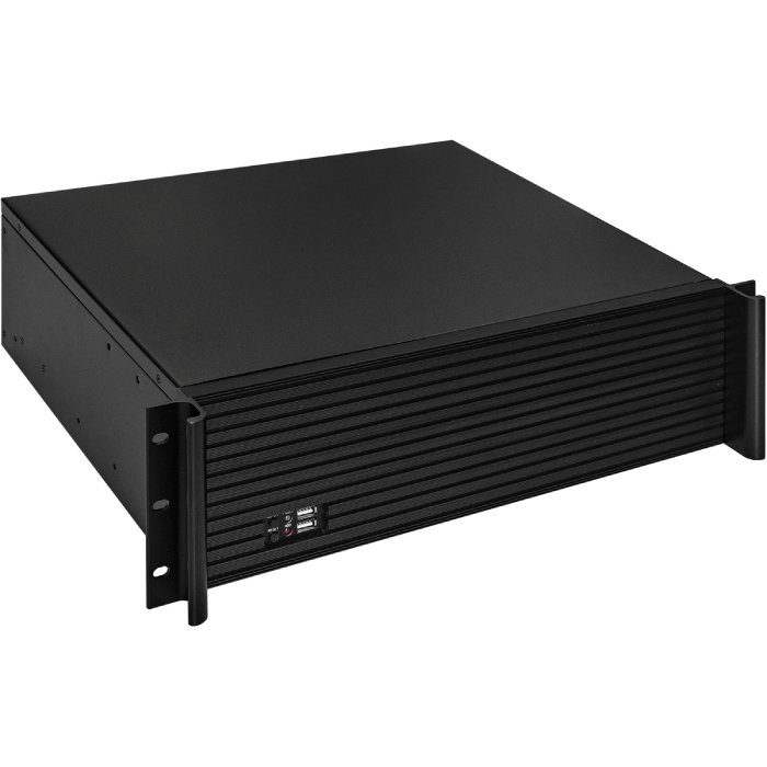 Корпус серверный 3U Exegate EX293192RUS RM 19", глубина 390, БП 500RADS, USB - фото №1