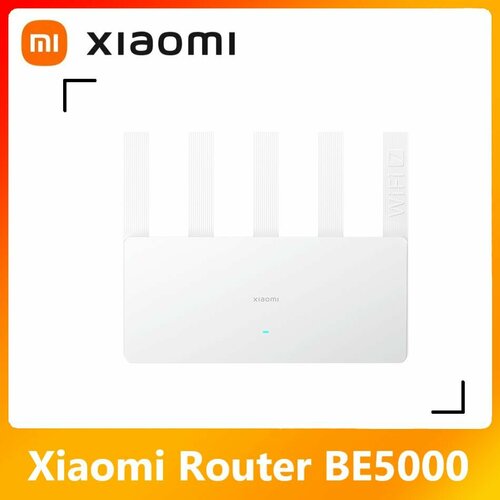 Xiaomi Роутер Роутер Xiaomi Wi-Fi Router BE5000, сетевой порт 2.5G,5000 мегабит WiFi 7