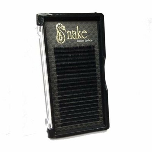 Черные ресницы для наращивания СС 0,07 длина 10 мм