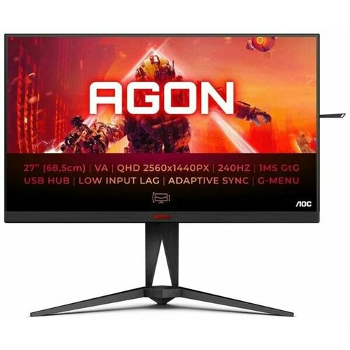 Монитор 27 AOC AGON AG275QZN Black 4357800₽