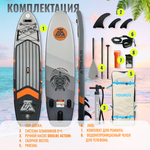 Сапборд Tourus Supboard 320x81.3x15cm Engineer, TS-MG01