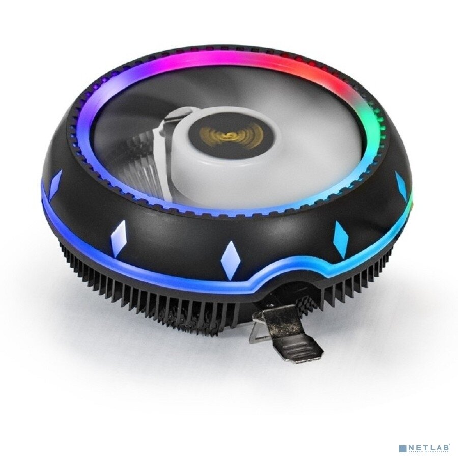 Кулер ExeGate EX286156RUS Dark Magic EE126M-PWM. RGB — фото 1