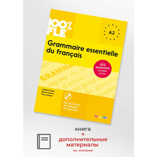 Grammaire essentielle du francais A2 Livre +audio