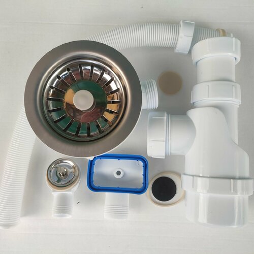 Сифон GRAND 3 12 с круглым и квадратным переливом эконом 800₽