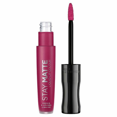 Жидкая матовая губная помада Rimmel Stay Matte объём 55мл Heartbeat Великобритания - 1шт 923₽