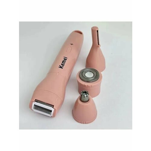 Триммер Kemei с 4 насадками для ухода за носом и ушами 110900₽