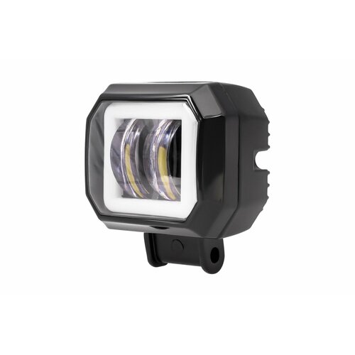 LEDZILLA Противотуманная фара светодиодная LEDZILLA квадрат 20Вт 10-30В лампа диодная, балка дальнего светаLED ПТФ ДХО для авто противотуманки, 1шт G0030