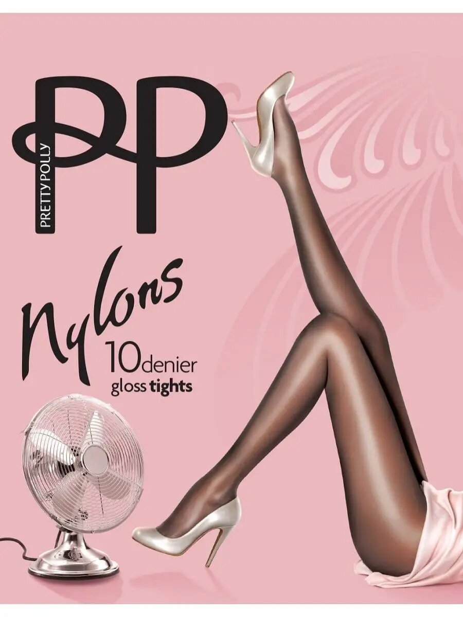 Колготки Pretty Polly, 10 den, размер 42-46/S/1-2, черный