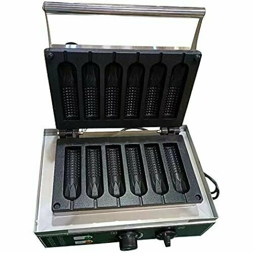 TaNeHaKi Вафельница Вафельница из нержавеющей стали Электрическая вафельница 50 -300 Вафельница Электрическая вафельница с антипригарным покрытием 6 шт Вафельница 1500 Вт 3429300₽