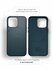 Чехол кожаный для iPhone 15 Pro, Leather Case, MagSafe, цвет океа...