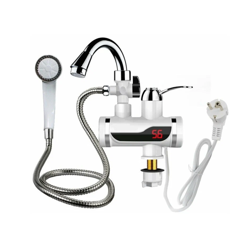 Водонагреватель проточный электрический Компактный проточный электрический кран водонагреватель с душем 144900₽