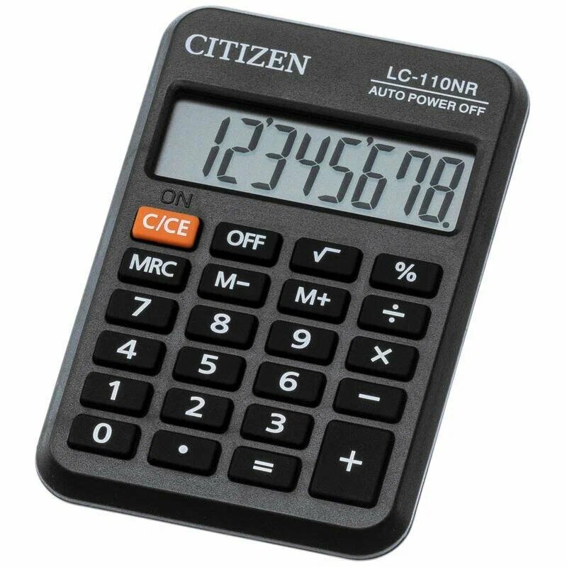 Калькулятор Citizen