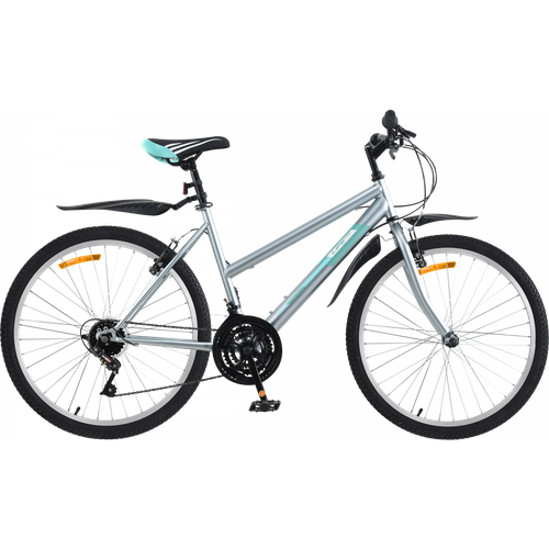 Велосипед LIFE 26 18 ск LFE26ST-UW серо-бирюзовый 16208₽