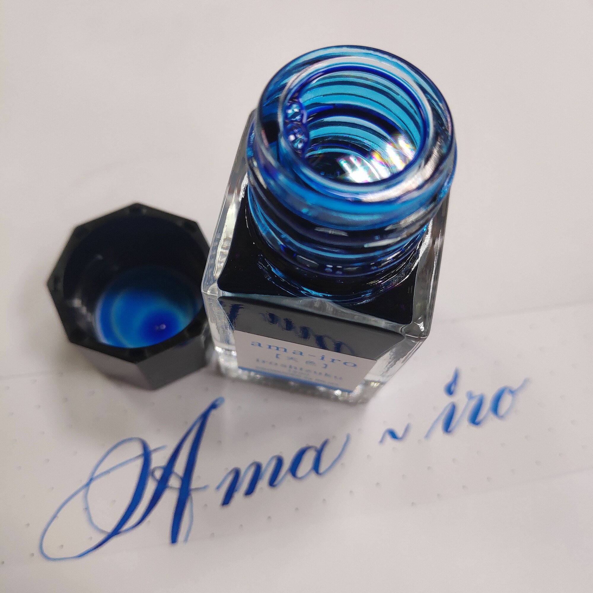 Чернила для перьевой ручки бутилированные "Iroshizuku" PILOT "AMA-IRO" 15 ML.