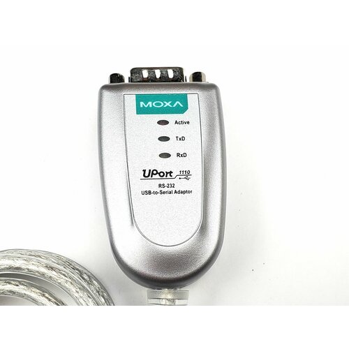 Преобразователь интерфейсов USB в RS-232 MOXA Uport 1110 5500₽