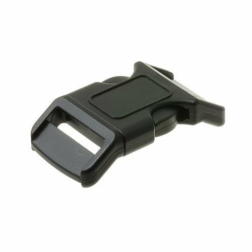 Пряжка пластиковая 25 мм застёжка фастекс / для ремня, сумки, рюкзака, стропы / черная, P153A-25