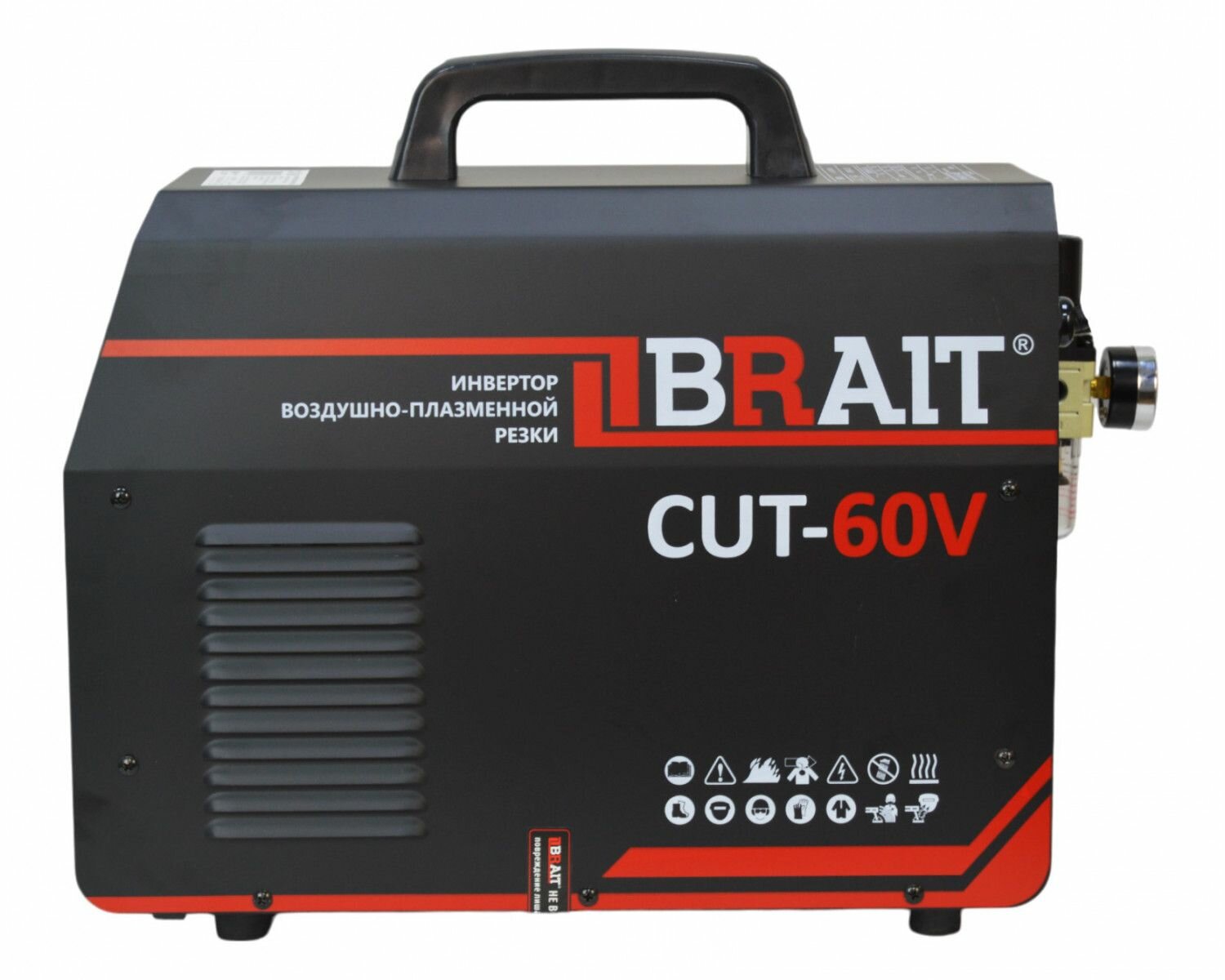 Аппараты Для Плазменной Резки Аппарат плазменной резки BRAIT CUT60V (380В,9.2кВт,55А, рез до 20 мм, ПВ60%)13.5кг