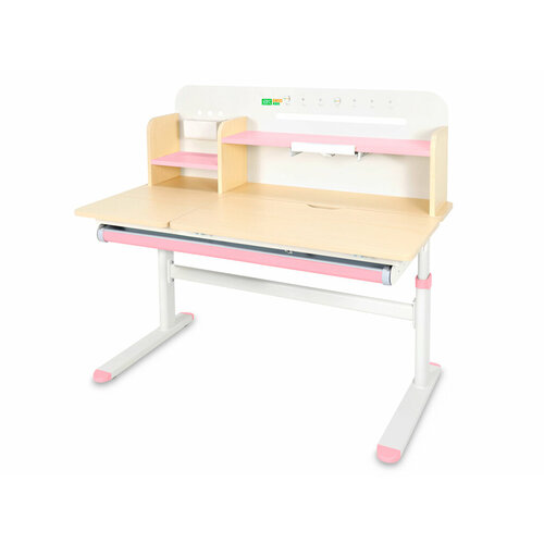 Детский стол ErgoKids Bravo Max клен - розовый 27310₽