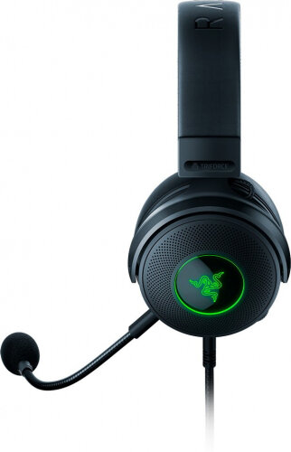 Наушники с микрофоном Razer Kraken V3 проводные, игровые (RZ04-03770200-R3M1), черный — фото 1
