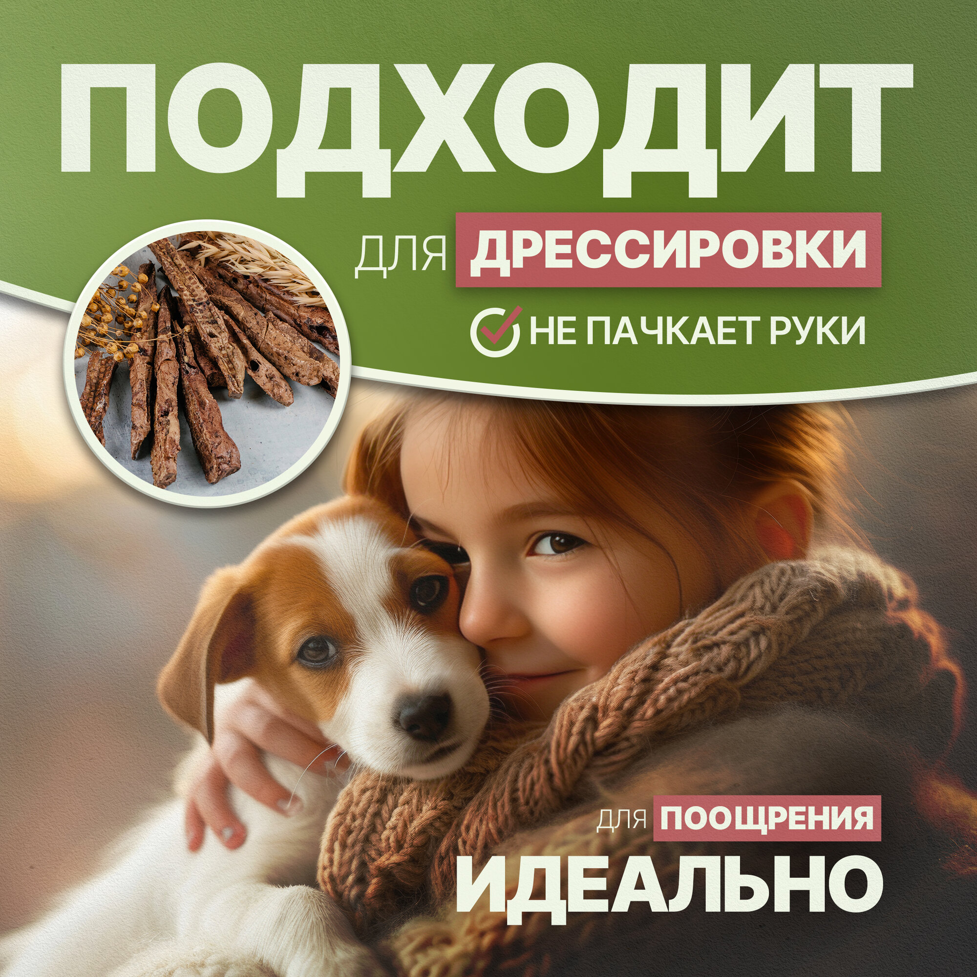 Баранье лёгкое палочки 100г для дрессировки SHEPHERD TM