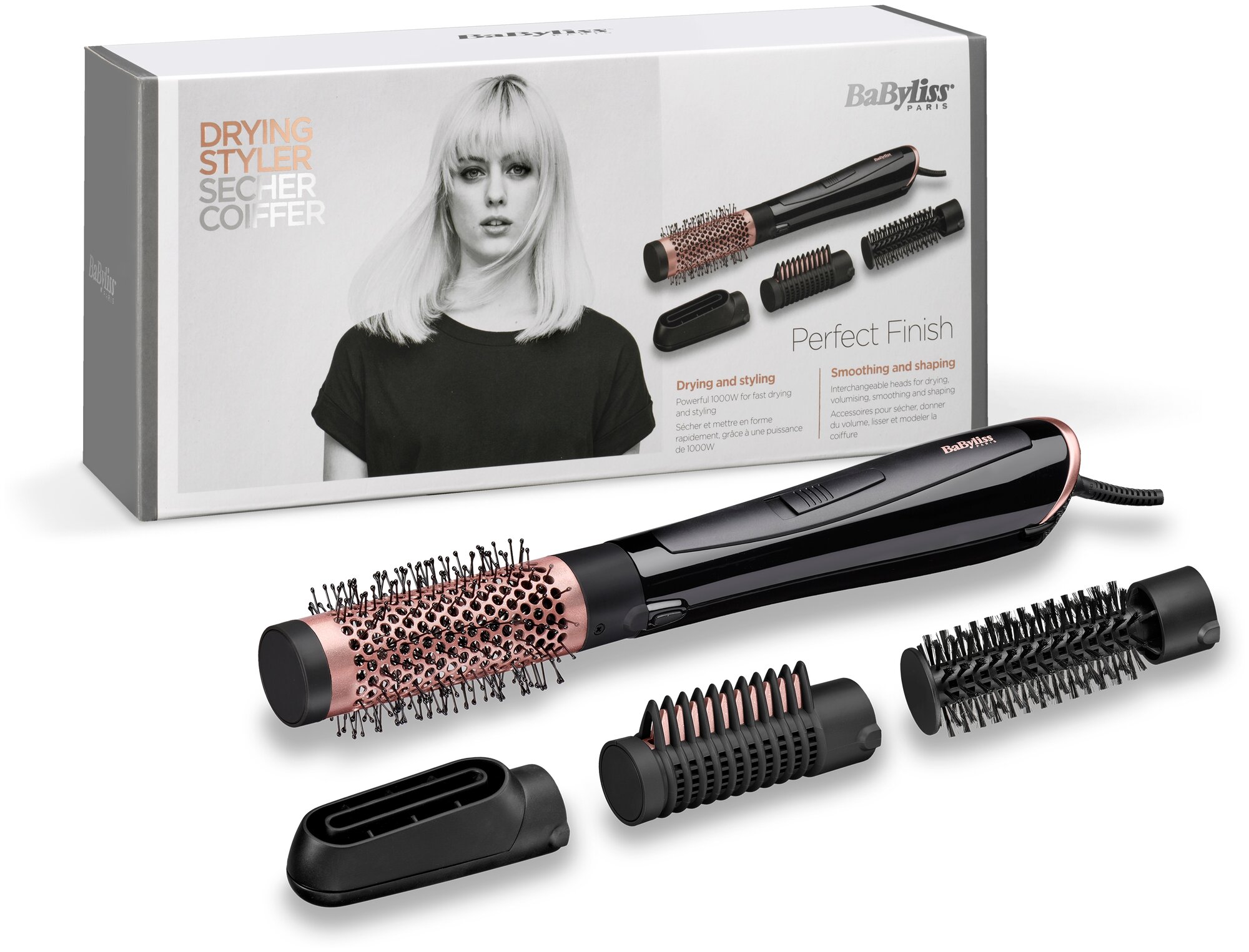 Фен-щетка BaByliss AS126E Perfect Finish - фото №1