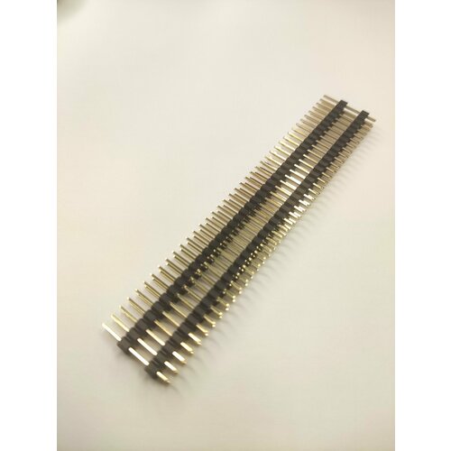 PLHD-80, штыревой соединитель 2х40, шаг 2,54 мм, Connfly