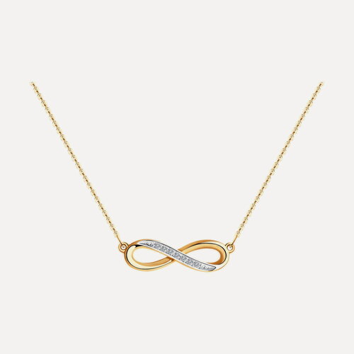 Изображение товара Колье, красное золото, 585 проба, бриллиант