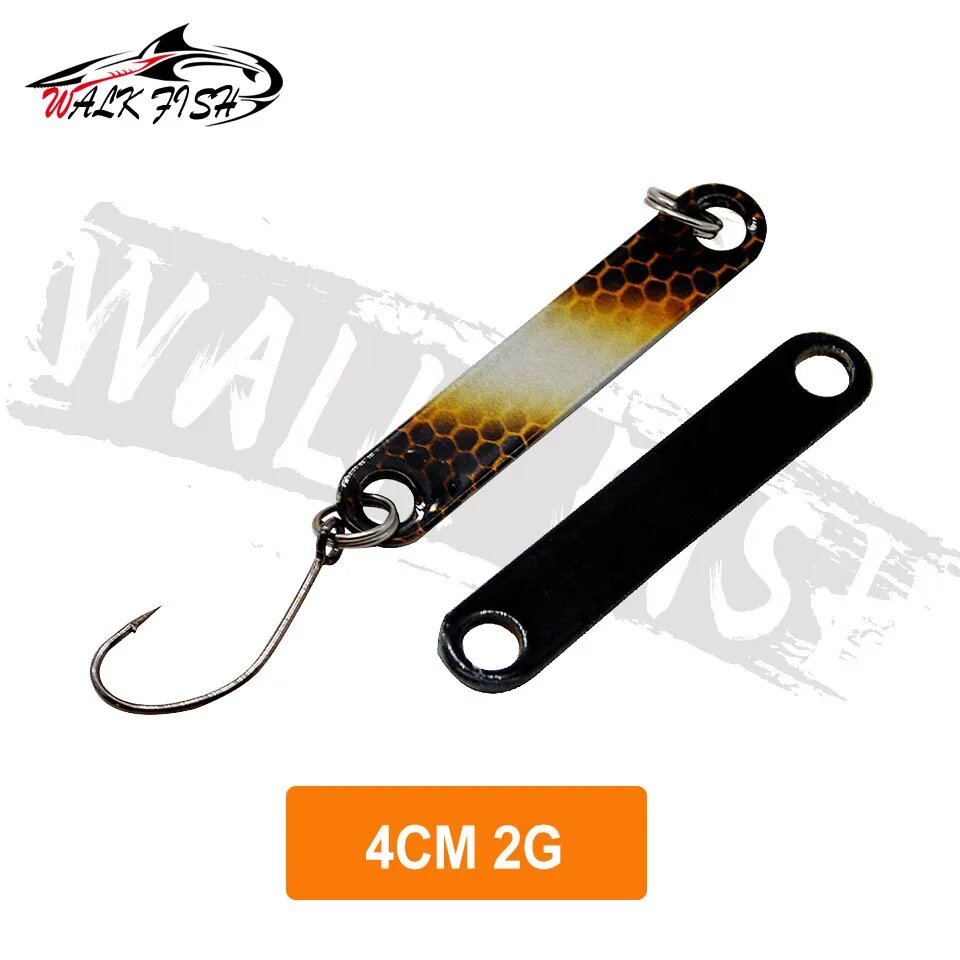 WALK FISH блесна ложка 2г 3г 3,5г