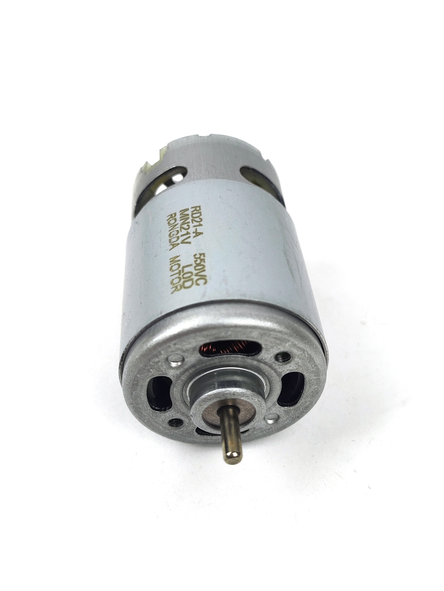 Мотор 21В RD21-A 550VC RS550 без шестерни универсальный двигатель 21V — фото 1