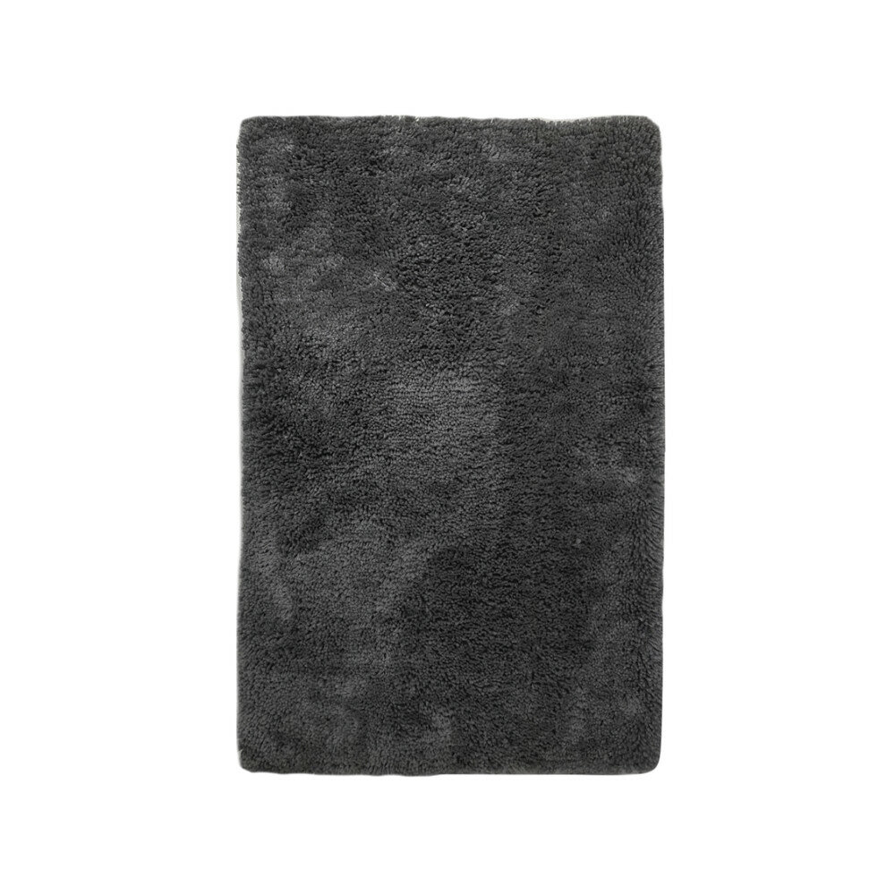 Коврик для ванной графит 100х60 см Fora Fluffy (FOR-COTTON-FLF-60-100GR)