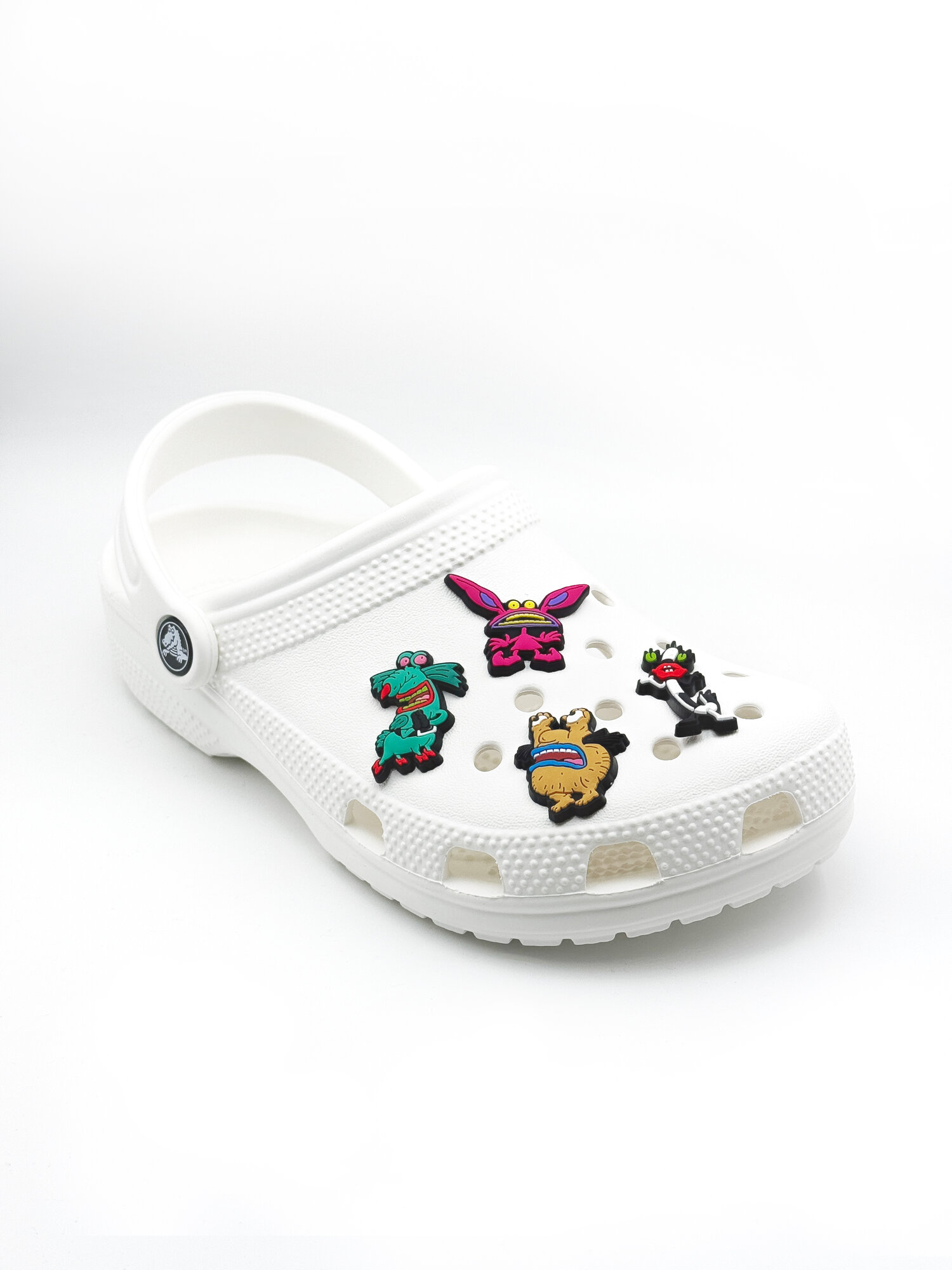 Украшения для обуви джибики("Реальные монстры", "Мультсериалы"), Джибитсы(4 штуки) — фото 1