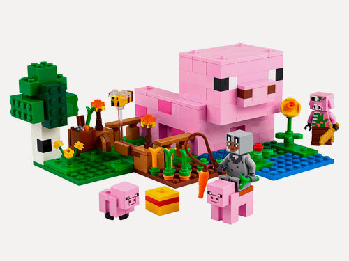 Изображение товара Конструктор LEGO Minecraft 21268 Конструктор Домик для поросят