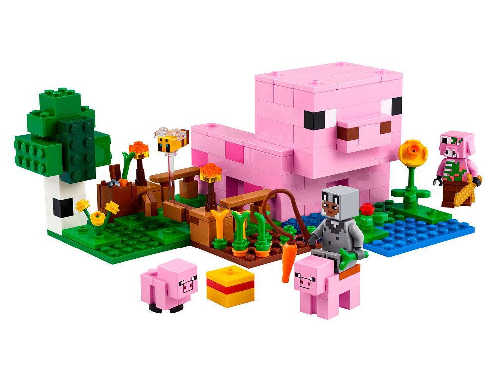 Конструктор LEGO Minecraft 21268 Конструктор Домик для поросят