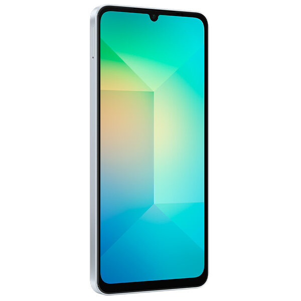 Смартфон Samsung Galaxy A06 4/64GB экран 6.7", Light Blue/голубой лёд — фото 1