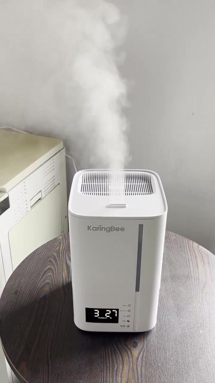 Увлажнитель воздуха 5.5 л, KaringBee LE-2305, ультразвуковой Xiaomi, 300 мл/ч, с ароматизацией, верхний залив, для дома — фото 1