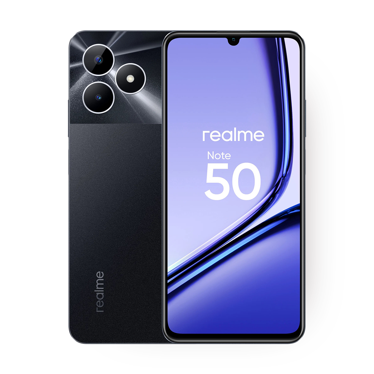 Смартфон realme Note 50 3/64 Гб полуночно-чёрный, 1 шт.