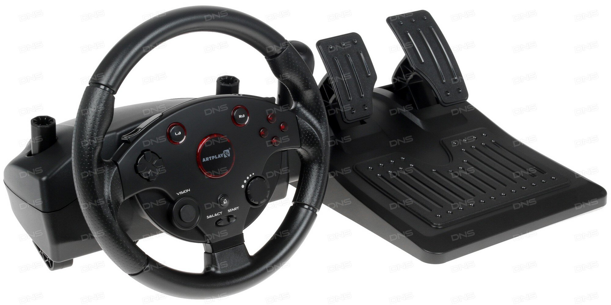 Руль Artplays Street Racing Wheel Turbo C900 черный