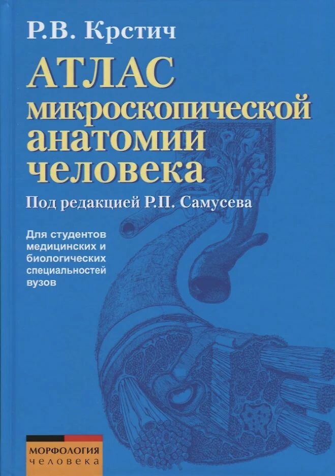 Атлас микроскопической анатомии человека. Учебное пособие - фото №1