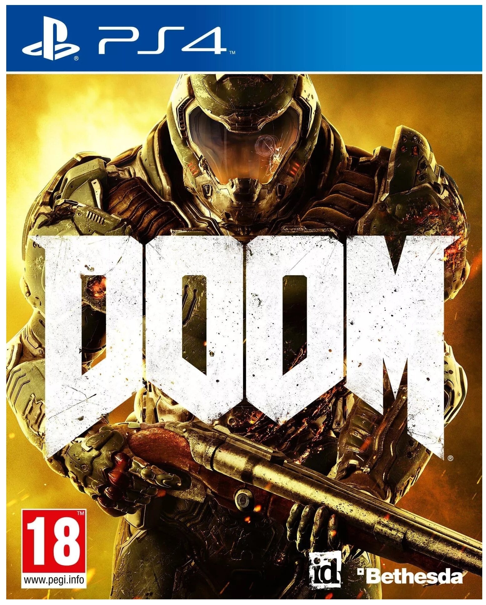 Игра Doom Standart Edition для PlayStation 4, все страны