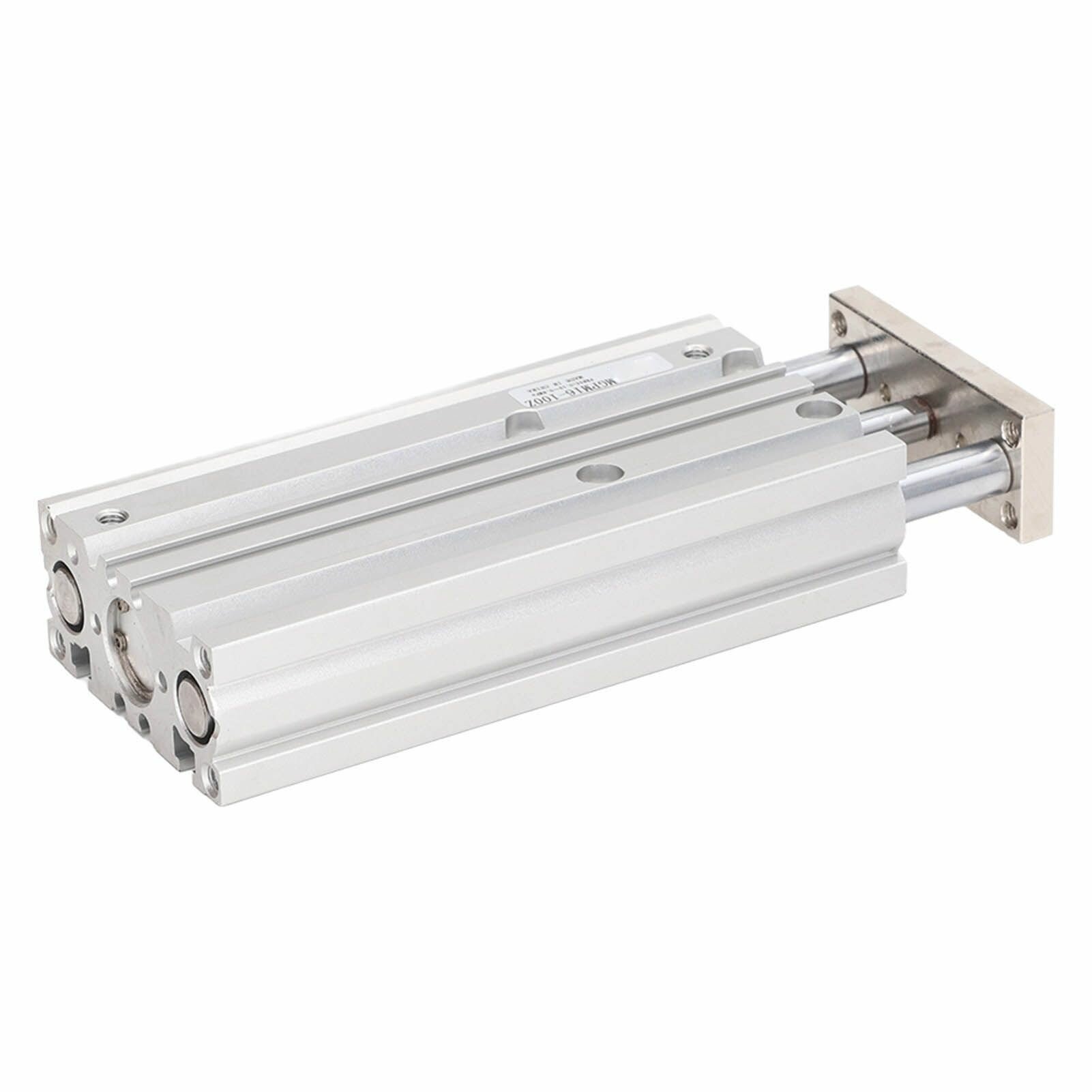 Пневмоинструменты Специализированные Пневматический цилиндр с 3 штоками, направляющий стержень воздушного цилиндра двойного действия из алюминиевого сплава, тип SMC