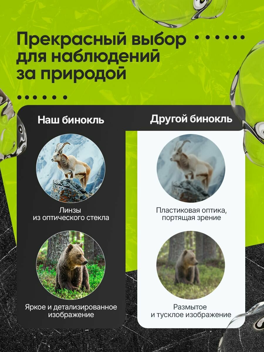 Бинокль Levenhuk Karma PRO 8x32 Водонепроницаемый для охоты, рыбалки и активного отдыха — фото 1